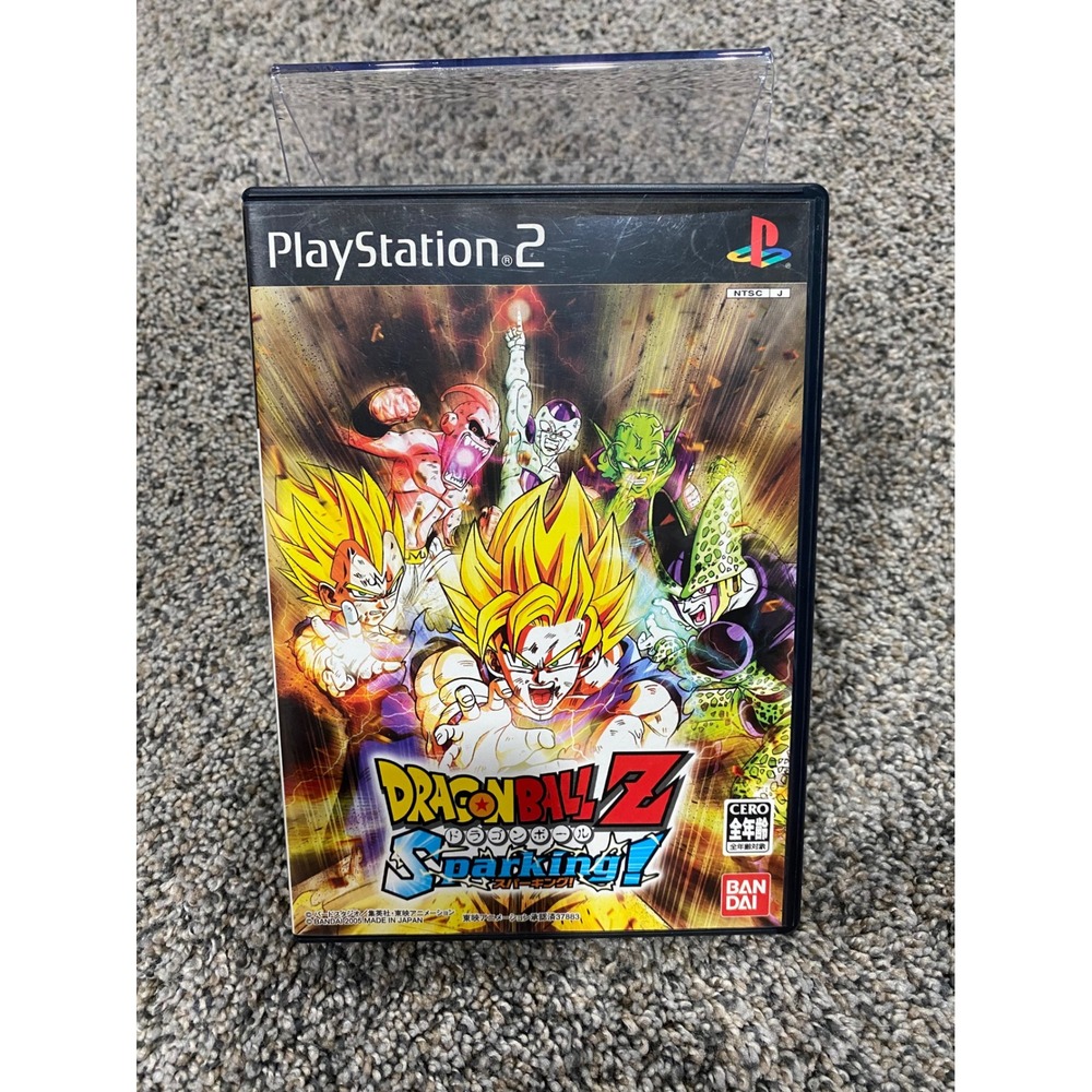 Video Game PS2 Dragon Ball Z Sparking! Bandai NTSC-J Excellent